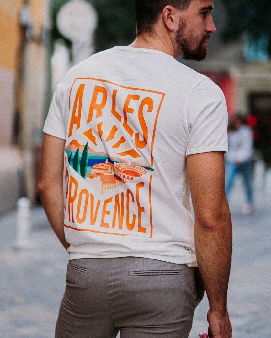 Image of T-Shirt Arles Fabriqué en Provence - Sudist