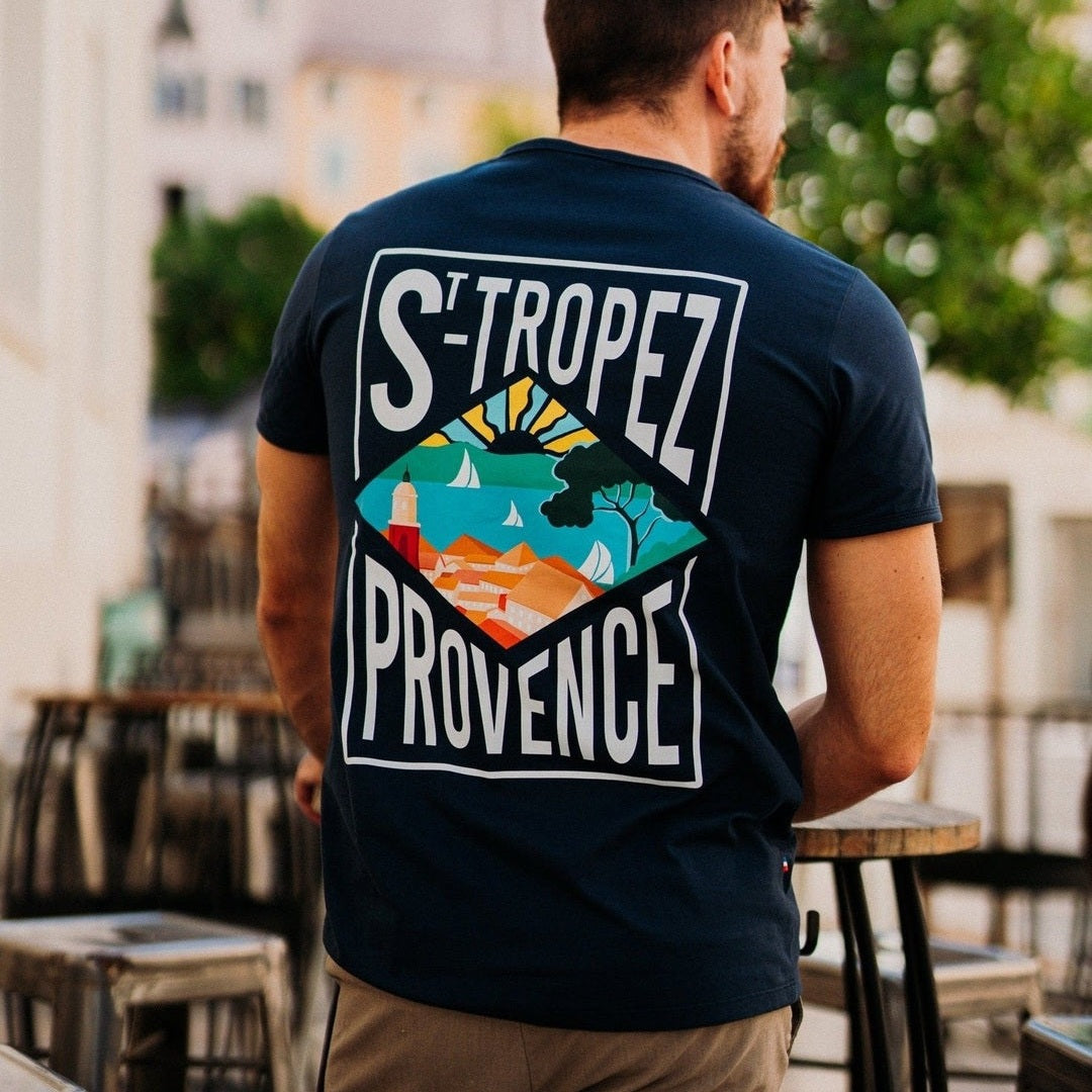 Image of T-Shirt Saint Tropez Provence - Fabriqué en Provence - Sudist