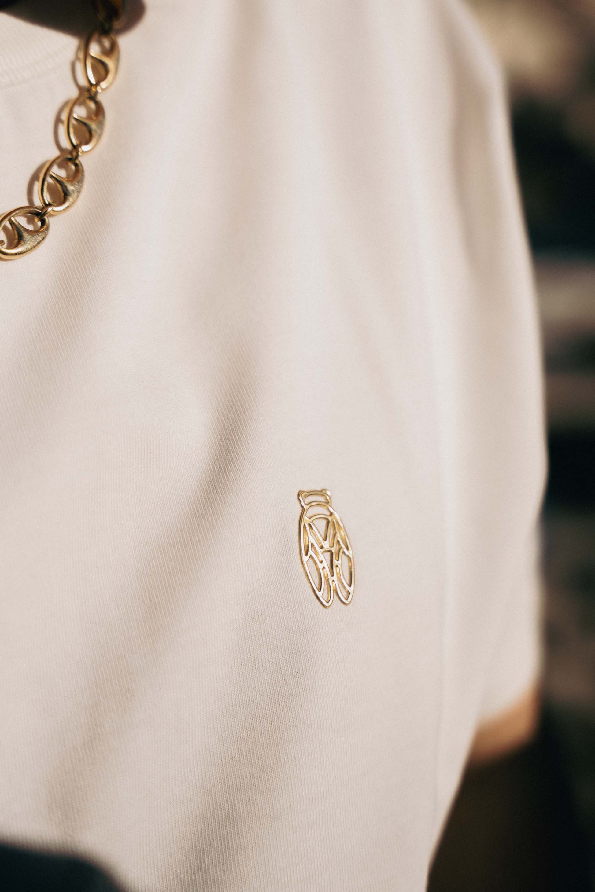 T-Shirt Cigale Dorée