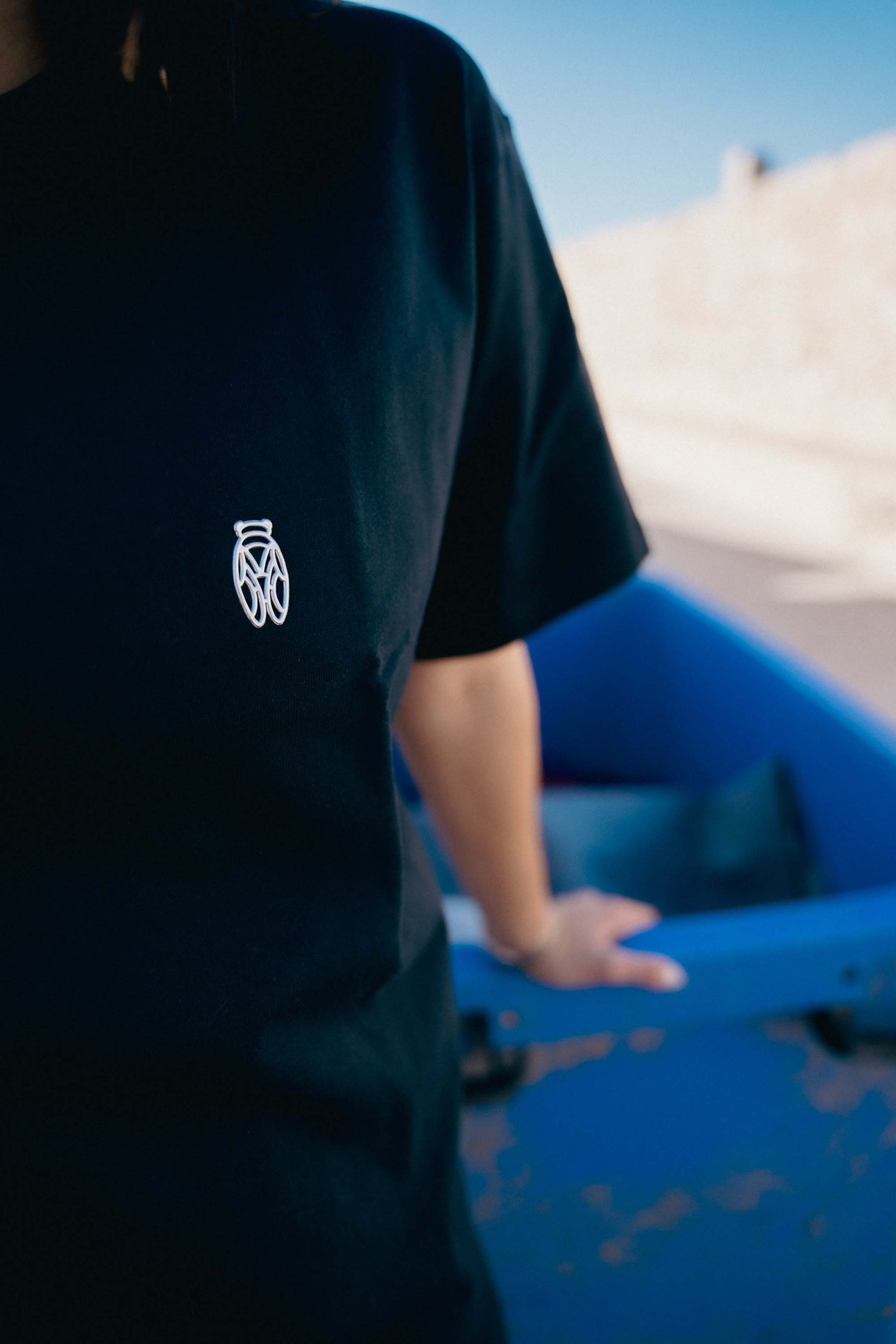 T-Shirt Cigale Argent