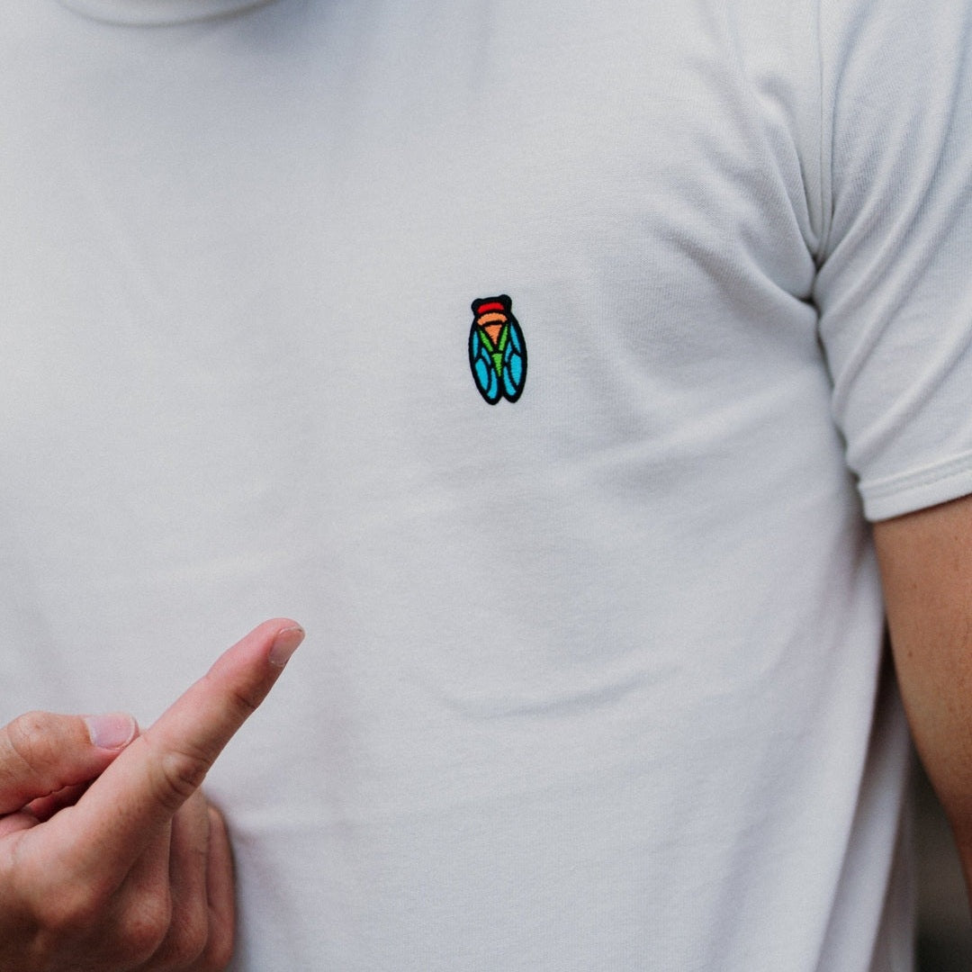 Image of T-Shirt Cigale Colorée - Fabriqué en Provence - Sudist