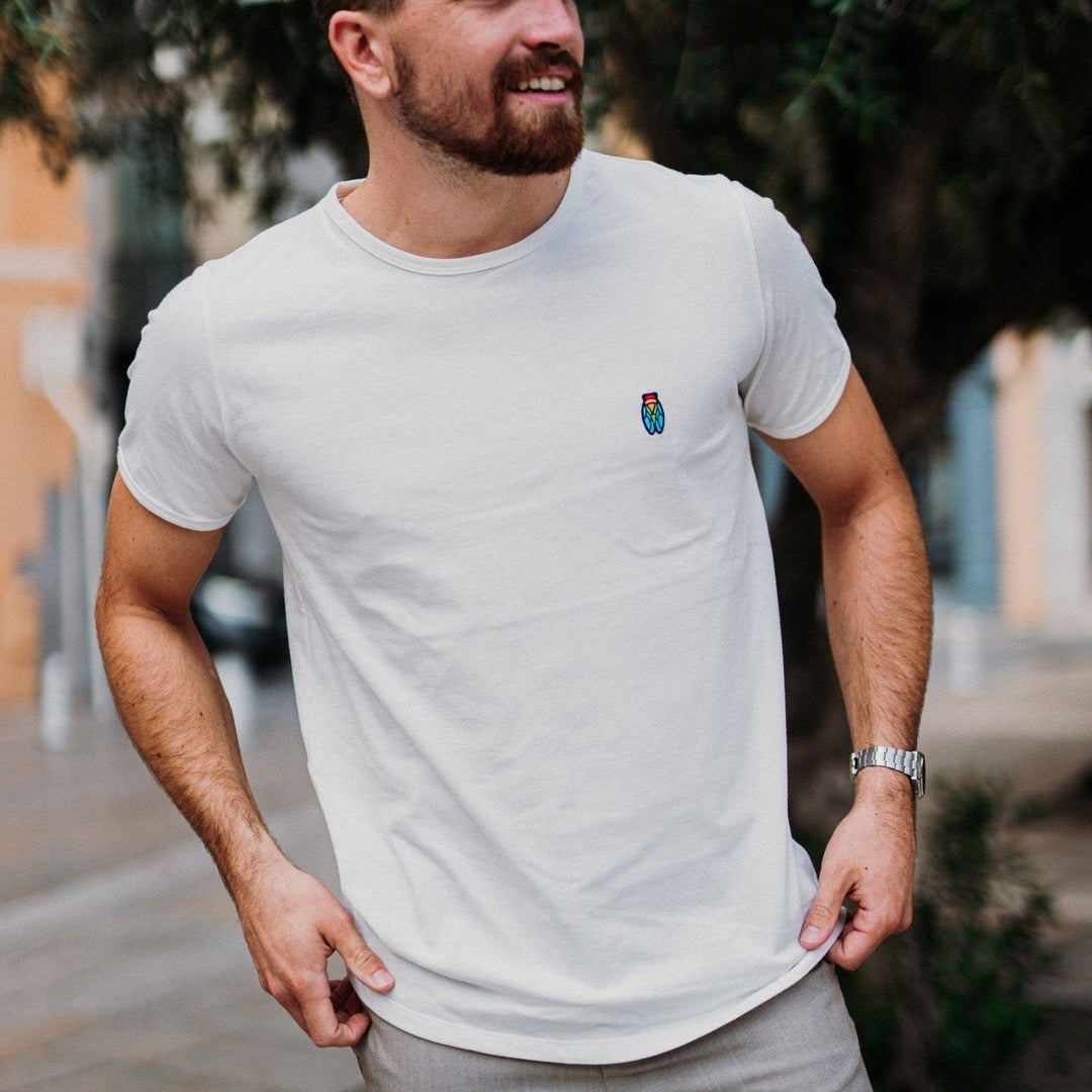 Image of T-Shirt Cigale Colorée - Fabriqué en Provence - Sudist