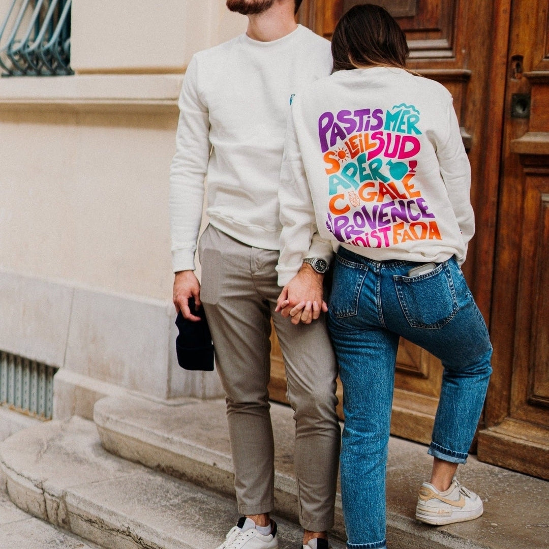 Image of Sweatshirt Expressions Provençales - Fabriqué en Provence - Sudist