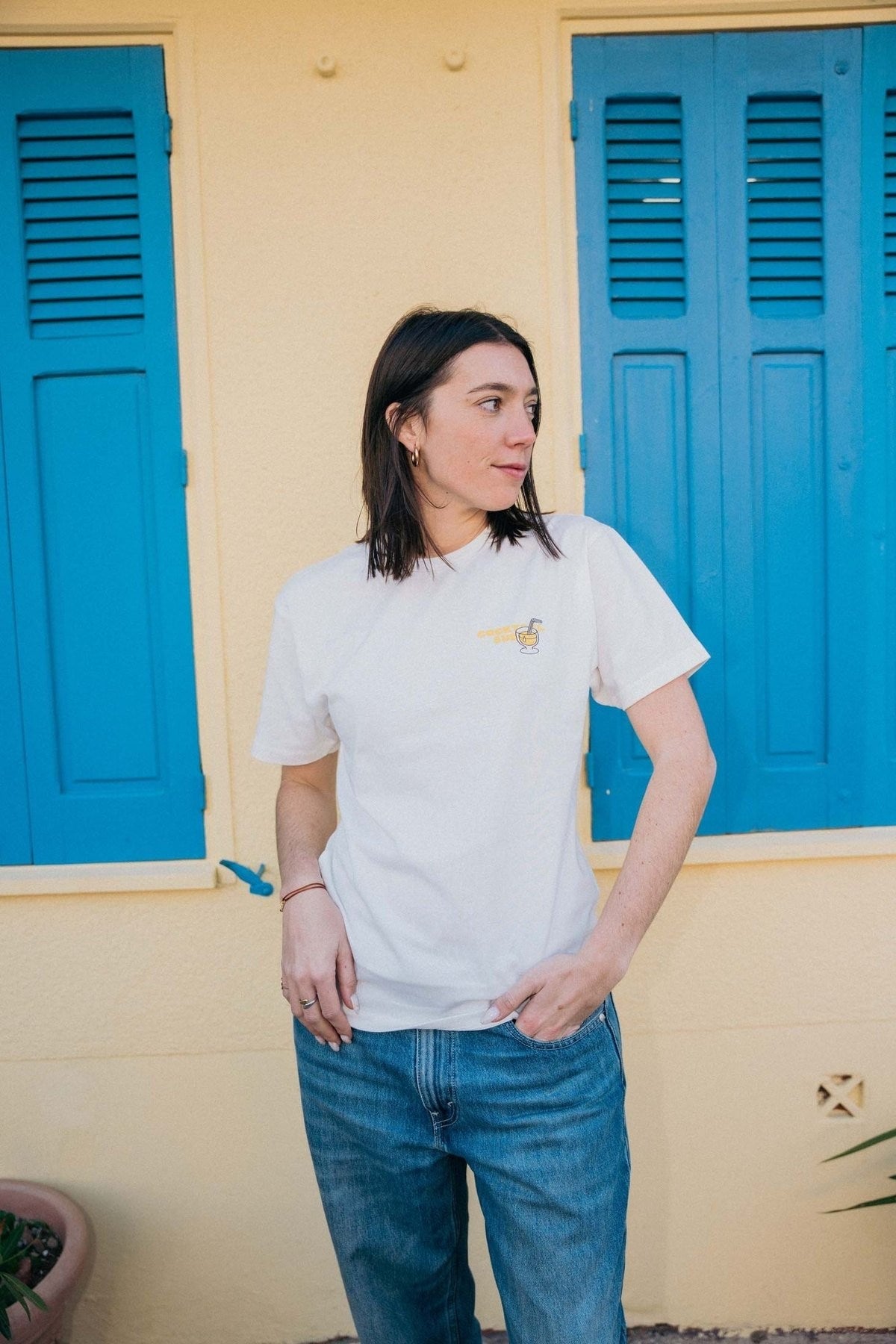 Image of T-Shirt Cocktail du Sud outlet Fabriqué en Provence - Sudist