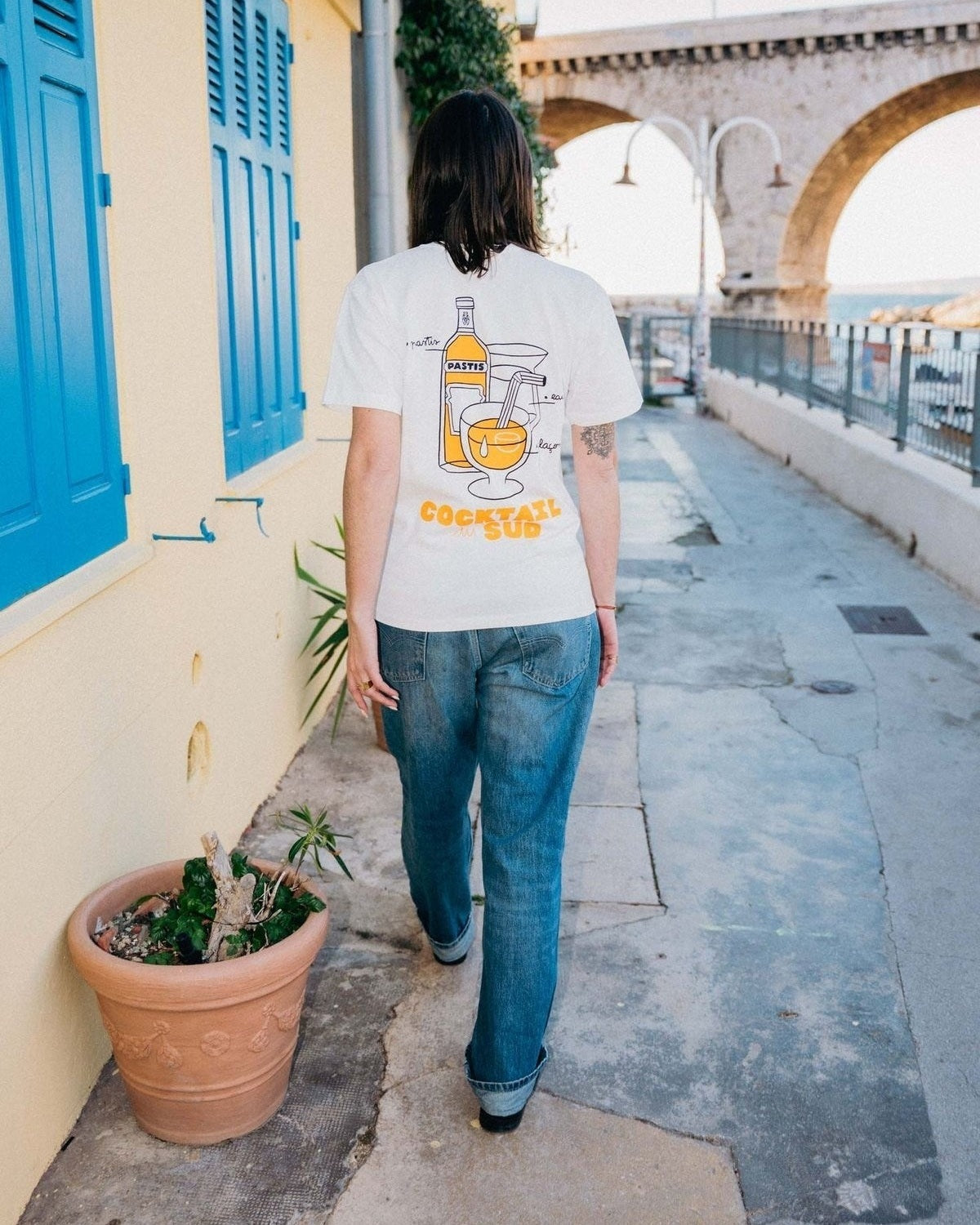 T-Shirt Cocktail du Sud Fabriqué en Provence - Sudist