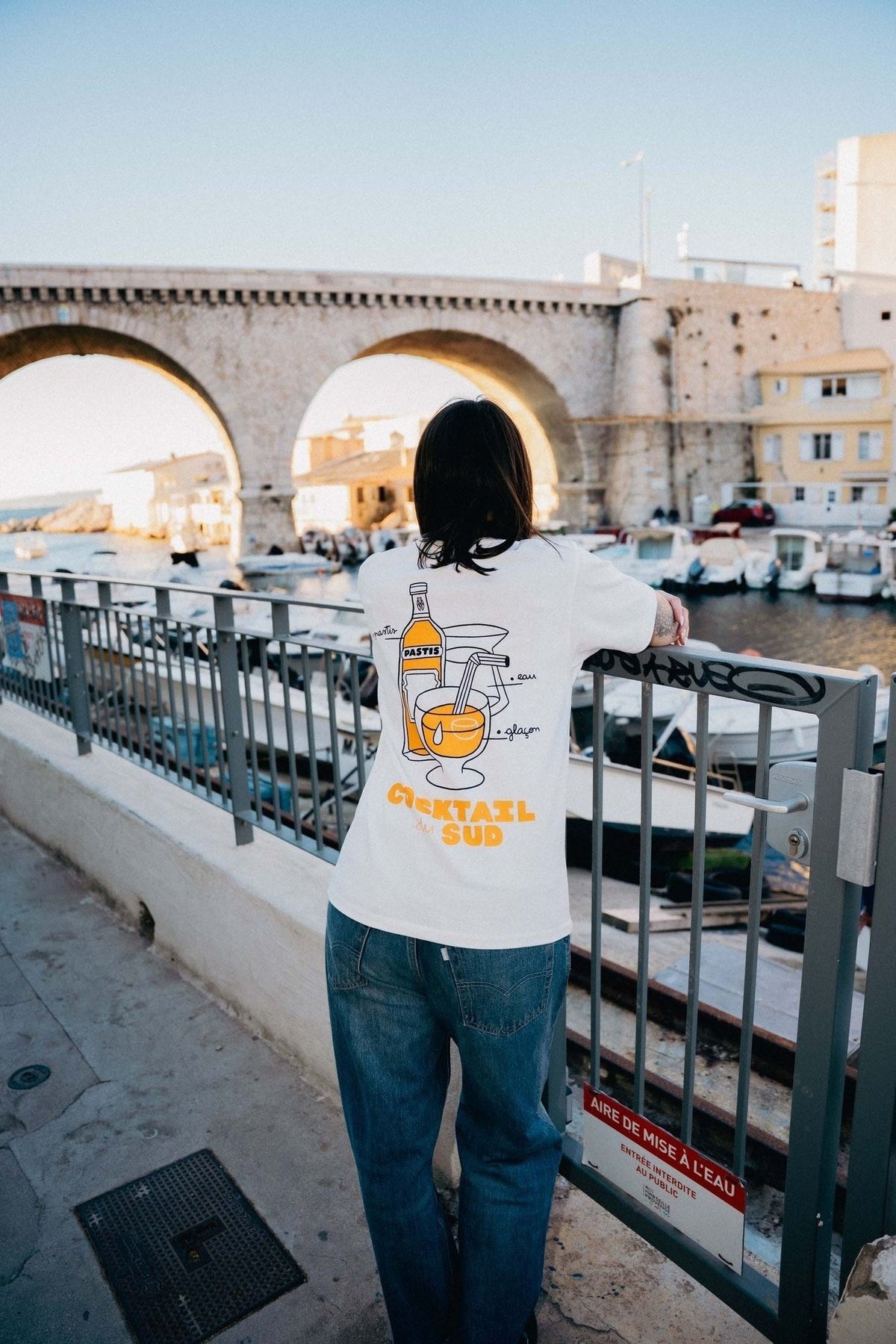 T-Shirt Cocktail du Sud outlet Fabriqué en Provence - Sudist