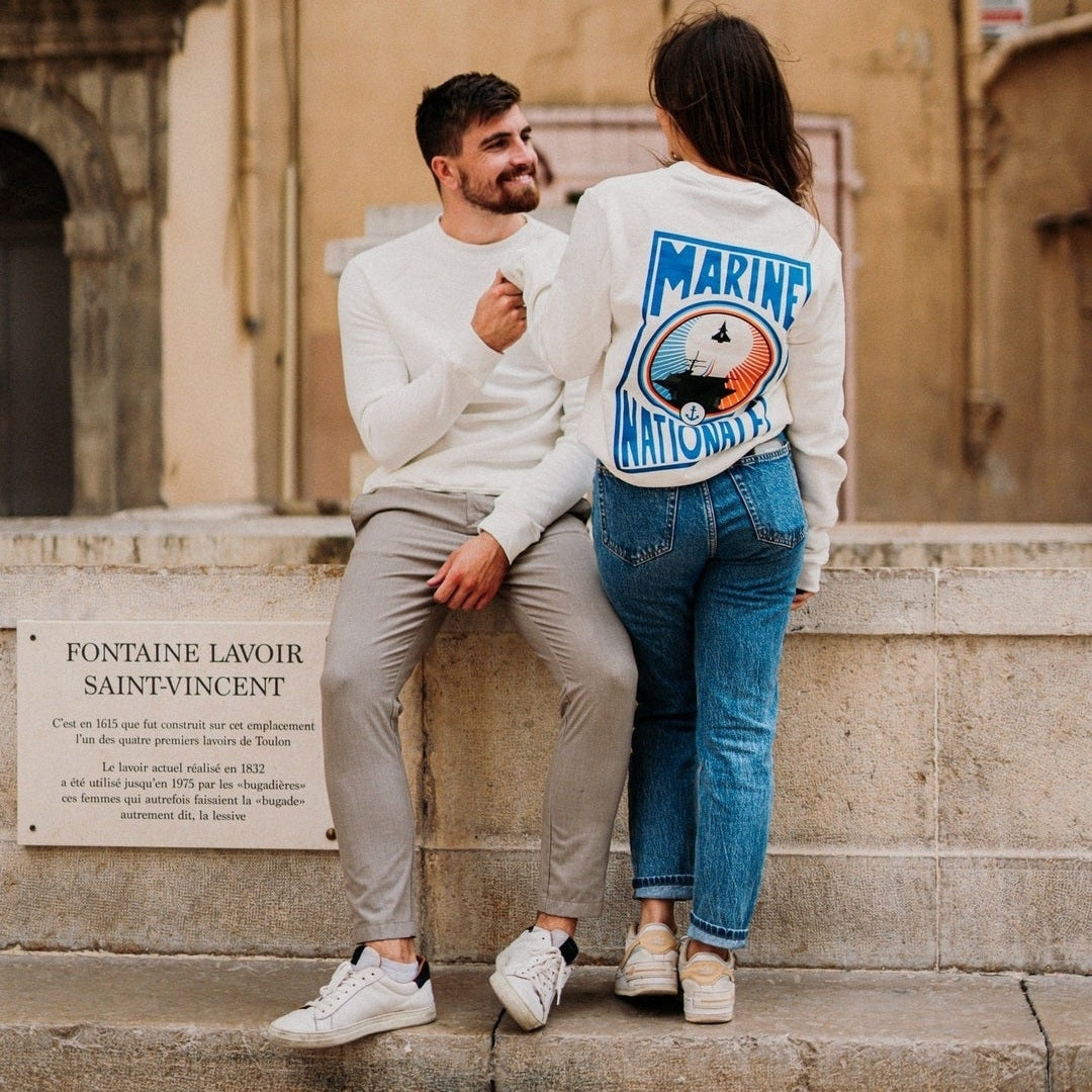 Image of Sweatshirt Marine Nationale - Fabriqué en Provence - Sudist