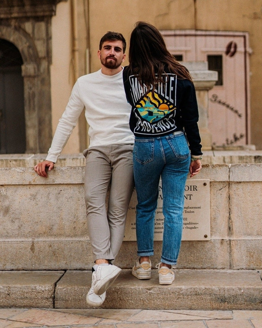 Sweatshirt Marseille Provence outlet Fabriqué en Provence - Sudist