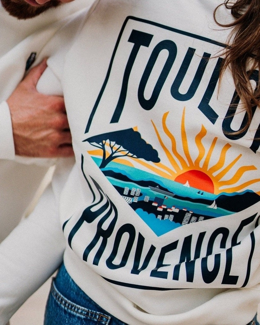 Sweatshirt Toulon Provence Fabriqué en Provence - Sudist