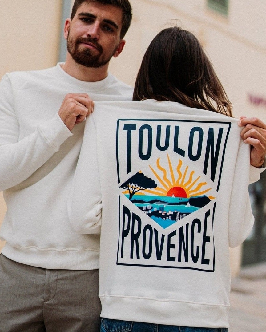Sweatshirt Toulon Provence Fabriqué en Provence - Sudist