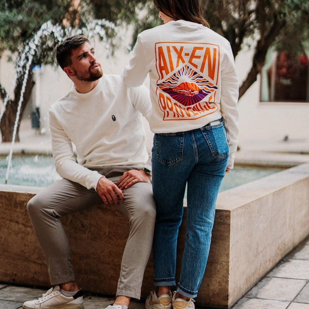 Image of Sweatshirt Aix en Provence - Fabriqué en Provence - Sudist