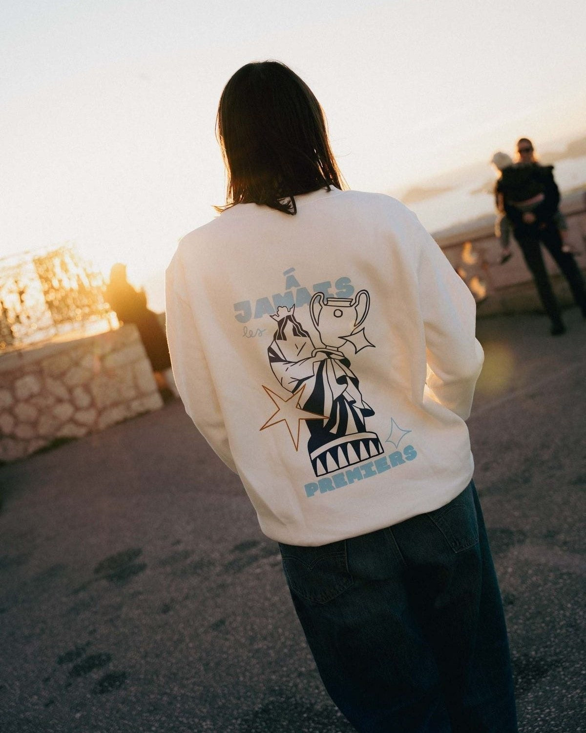 Sweatshirt à jamais les premiers Fabriqué en Provence - Sudist