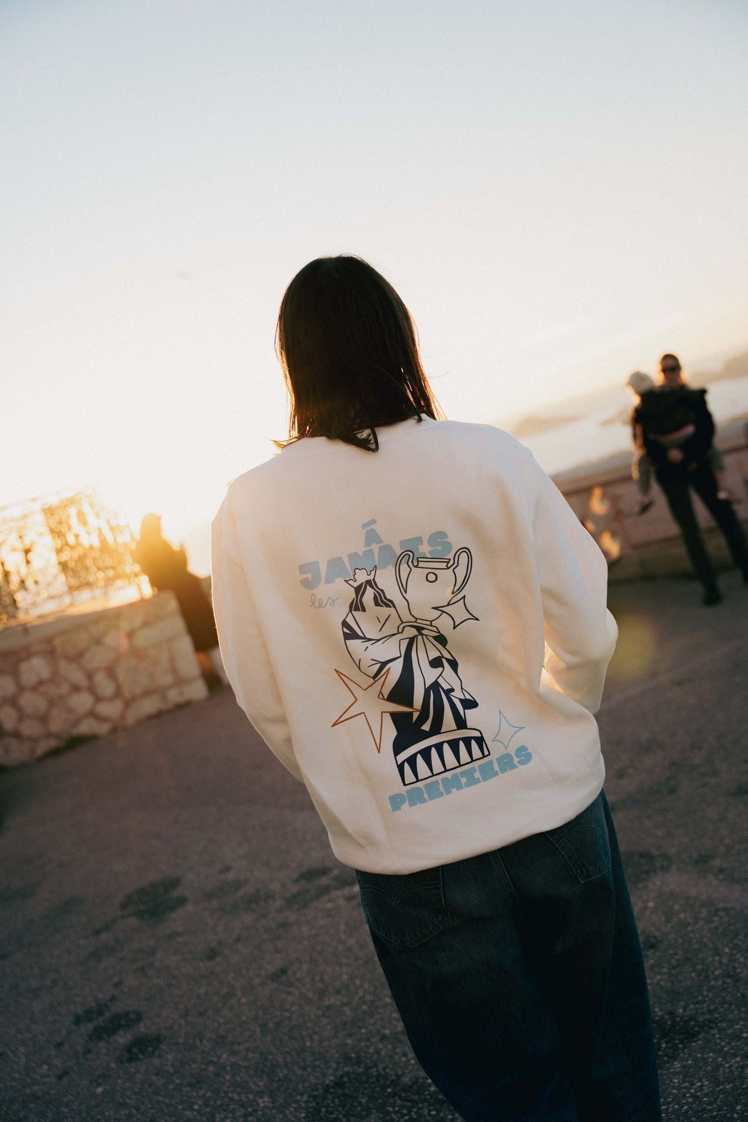 Sweatshirt à jamais les premiers