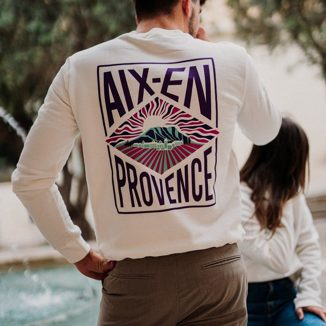 Image of Sweatshirt Aix en Provence - Fabriqué en Provence - Sudist
