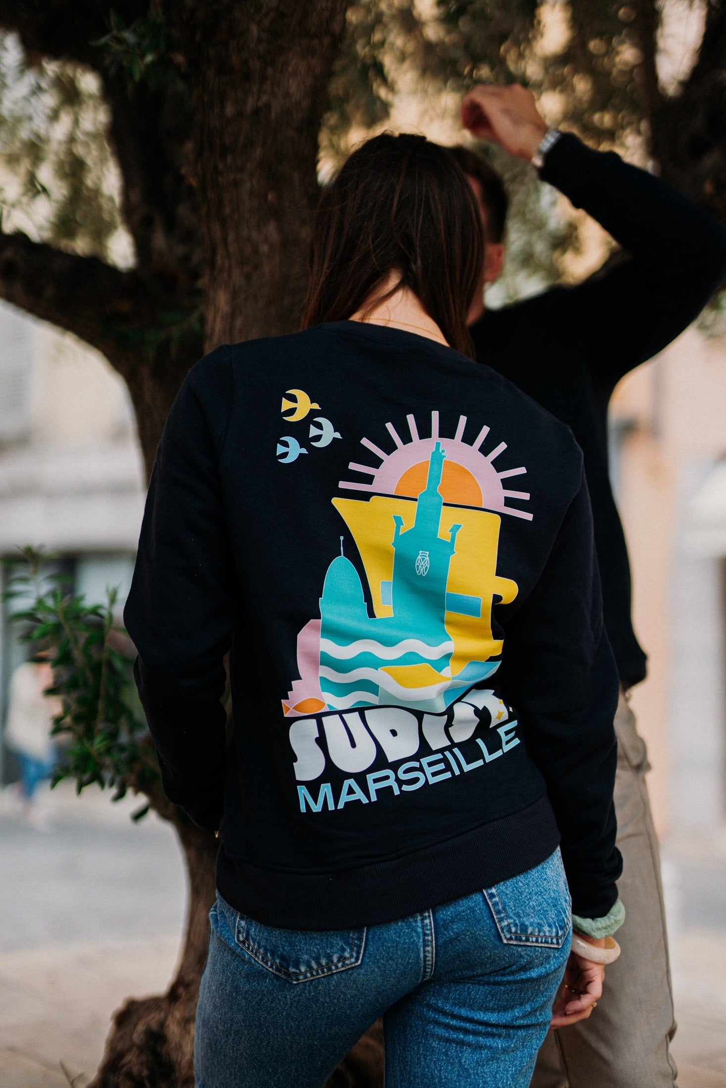 Collection of Sweatshirt Marseille - Fabriqué en Provence - Sudist in a gallery layout