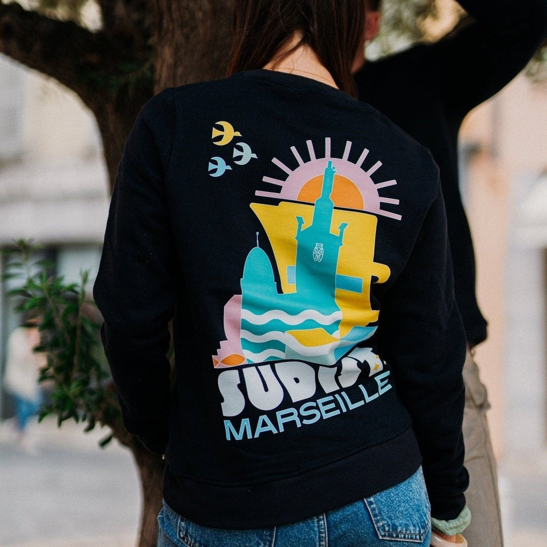 Image of Sweatshirt Marseille - Fabriqué en Provence - Sudist