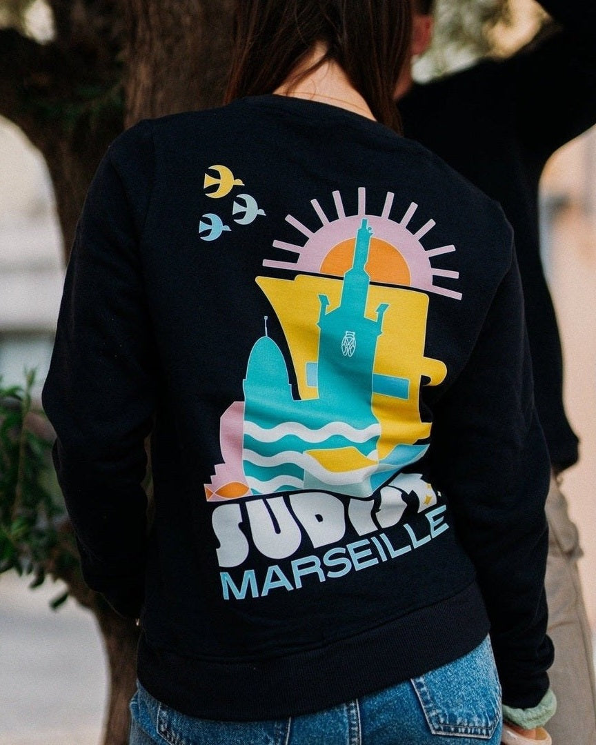 Sweatshirt Marseille Fabriqué en Provence - Sudist