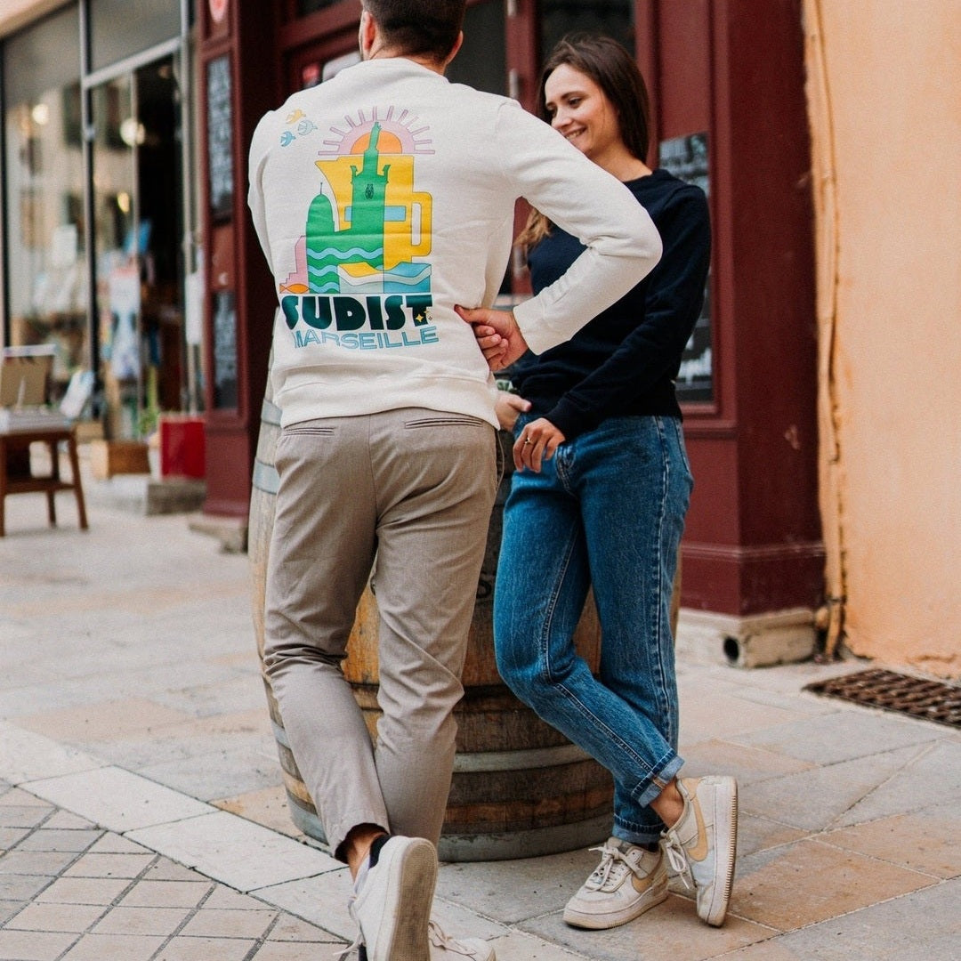 Image of Sweatshirt Marseille - Fabriqué en Provence - Sudist