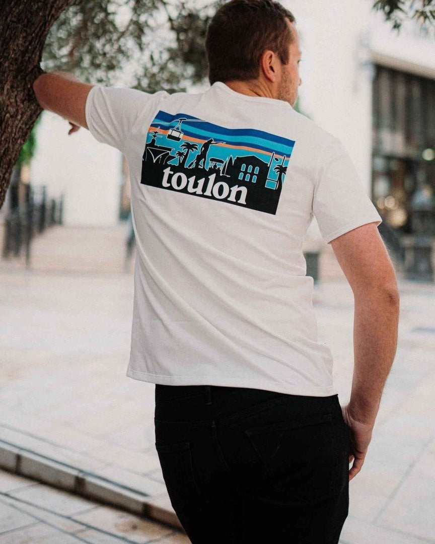T-Shirt Skyline Toulon Fabriqué en Provence - Sudist