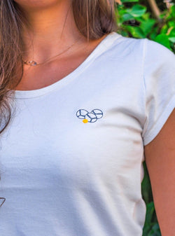 Collection of T-shirt Femme Boules de Pétanque - Fabriqué en Provence - Sudist in a gallery layout