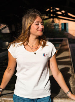 Collection of T-Shirt Femme Cigale tricolore - Fabriqué en Provence - Sudist in a gallery layout