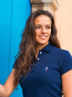 Collection of Polo Femme Cigale Tricolore - Fabriqué en Provence - Sudist in a gallery layout