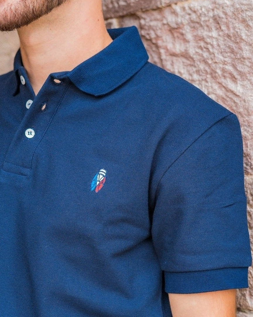 Polo Cigale Tricolore Fabriqué en Provence - Sudist