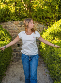 Collection of T-Shirt Femme Cigale Fuchsia - Fabriqué en Provence - Sudist in a gallery layout