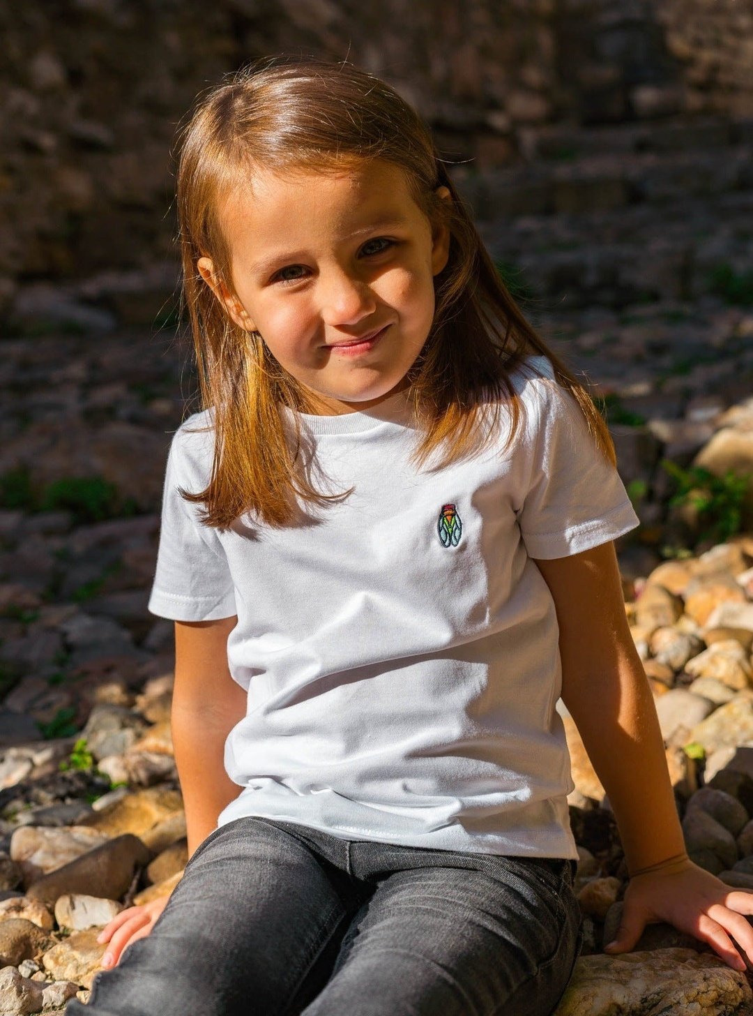 T-Shirt Enfant Cigale Phosphorescente - Fabriqué en Provence - Sudist