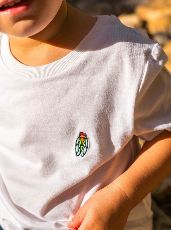T-Shirt Enfant Cigale Phosphorescente - Fabriqué en Provence - Sudist 