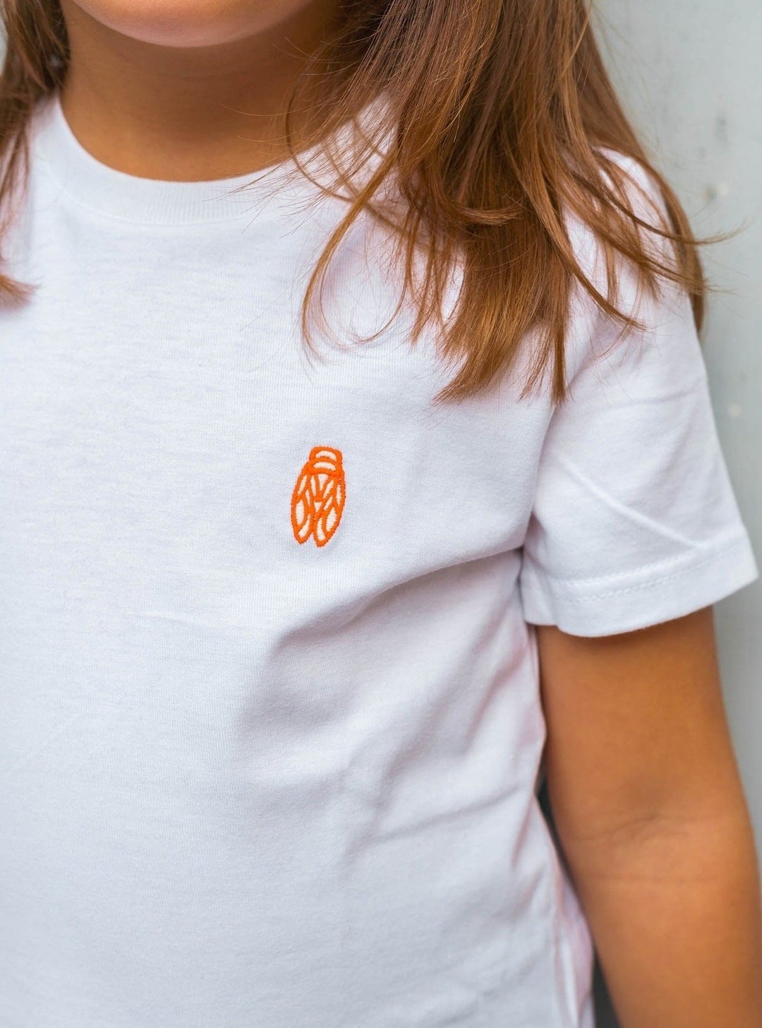 T-Shirt Enfant Cigale Orange - Fabriqué en Provence - Sudist