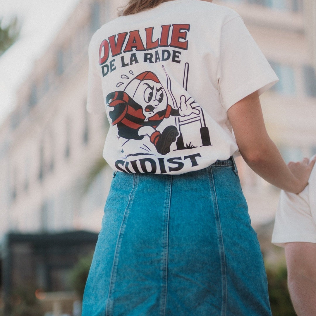 Image of T-Shirt Ovalie de la Rade - Fabriqué en Provence - Sudist