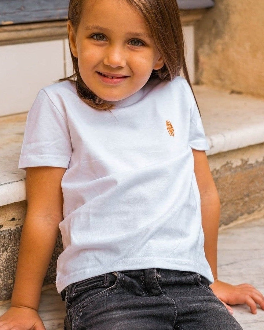 T-Shirt Enfant Cigale Orange outlet Fabriqué en Provence - Sudist