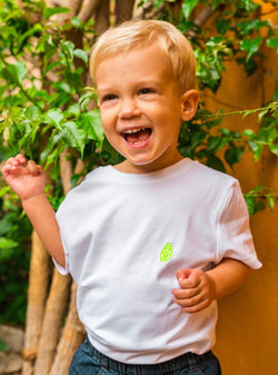 Collection of T-Shirt Enfant Cigale Vert Fluo - Fabriqué en Provence - Sudist in a gallery layout