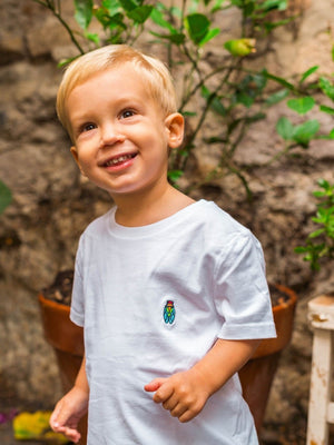 T-Shirt Enfant Cigale Colorée - Fabriqué en Provence - Sudist 