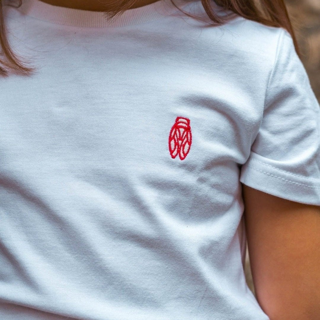 Image of T-Shirt Enfant Cigale Fuchsia - Fabriqué en Provence - Sudist