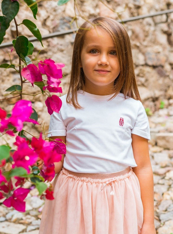 T-Shirt Enfant Cigale Fuchsia - Fabriqué en Provence - Sudist 