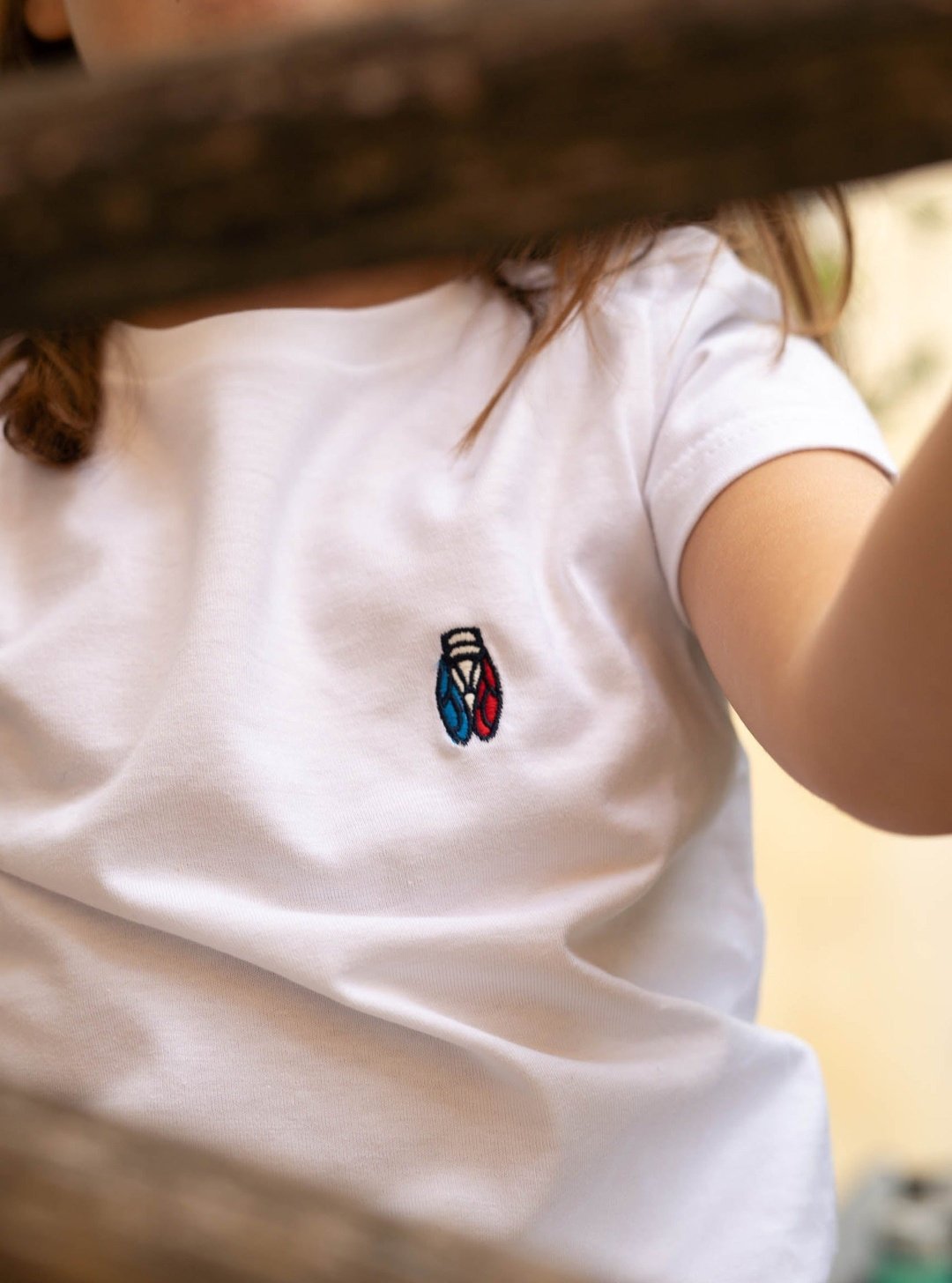 T-Shirt Enfant Cigale Tricolore - Fabriqué en Provence - Sudist