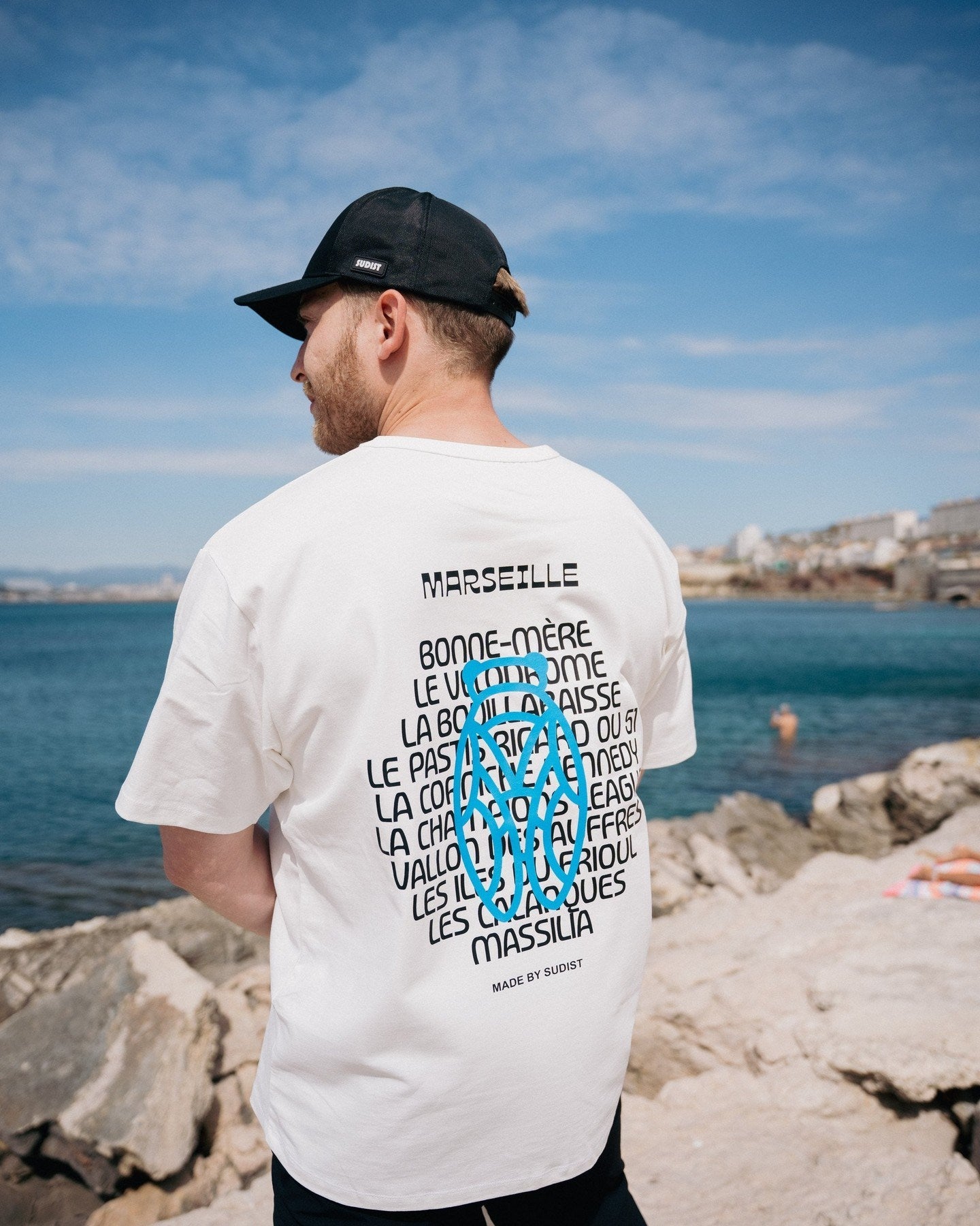 Image of T-Shirt Best of Marseille Fabriqué en Provence - Sudist