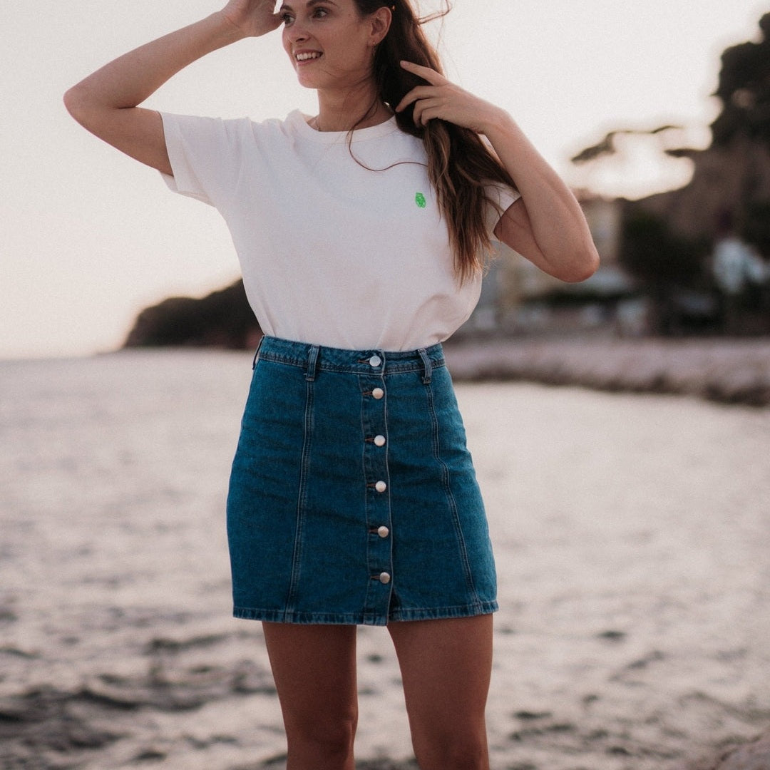 Image of T-Shirt Cigale Verte - Fabriqué en Provence - Sudist