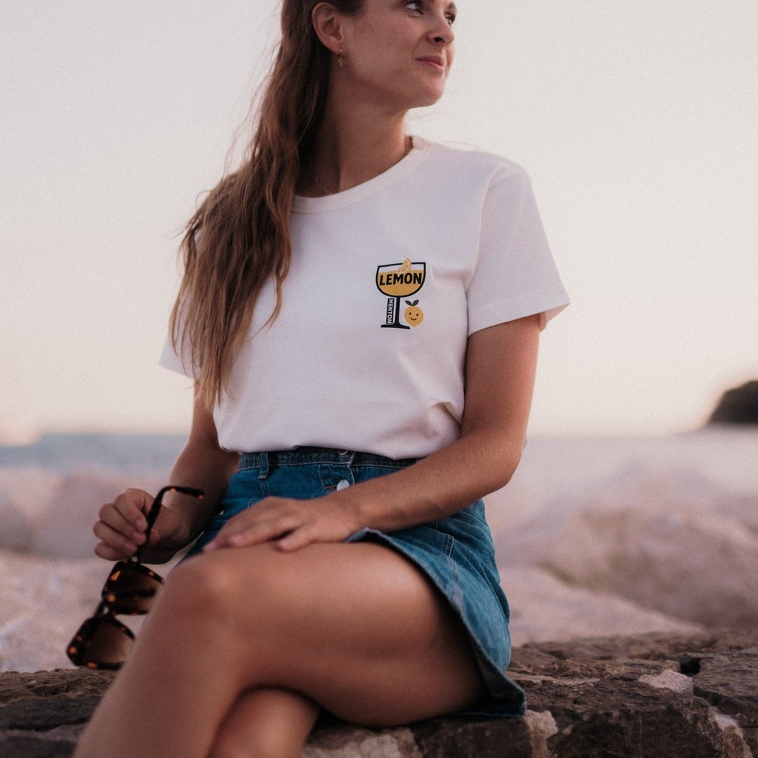 Image of T-Shirt Lemon Menton - Fabriqué en Provence - Sudist