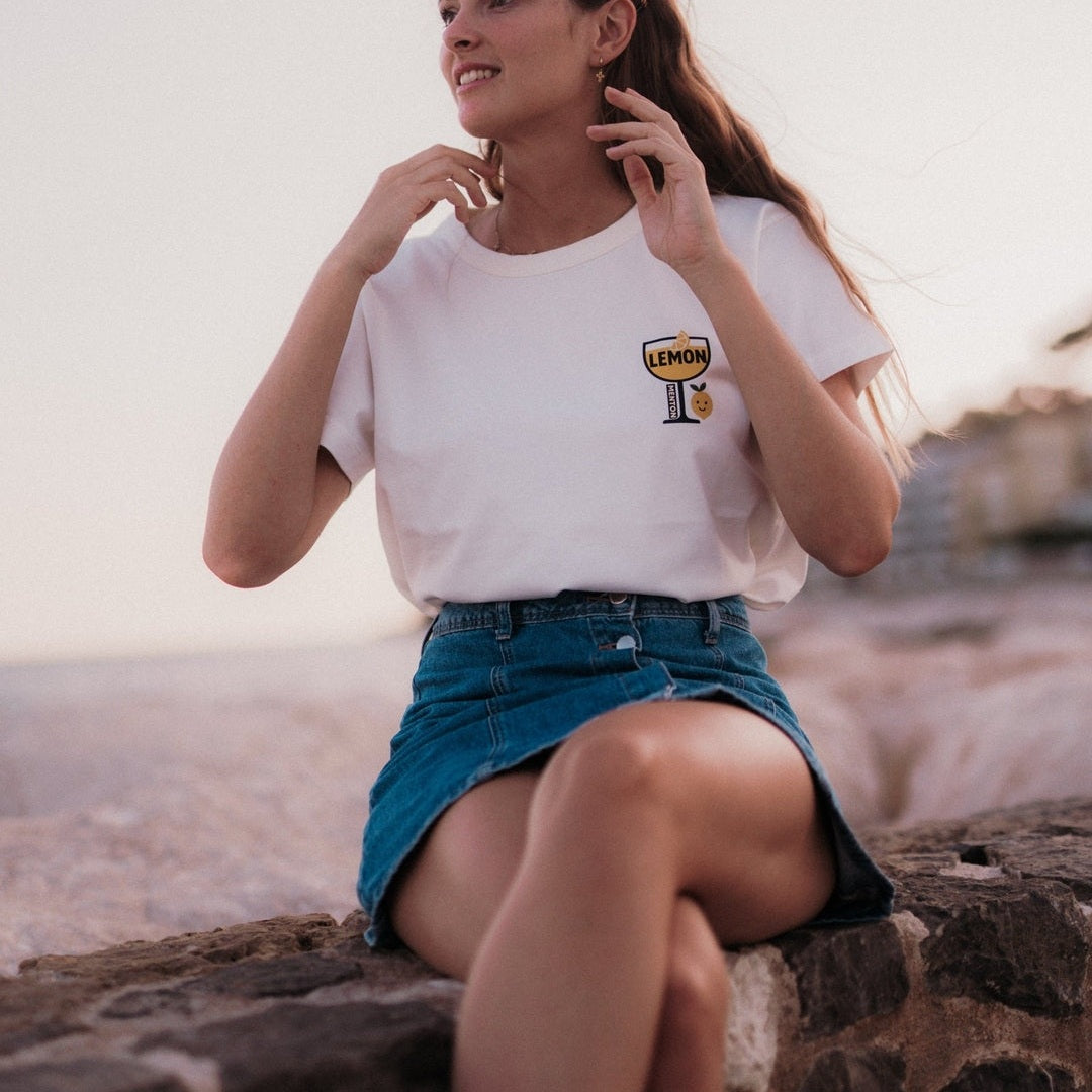 Image of T-Shirt Lemon Menton - Fabriqué en Provence - Sudist