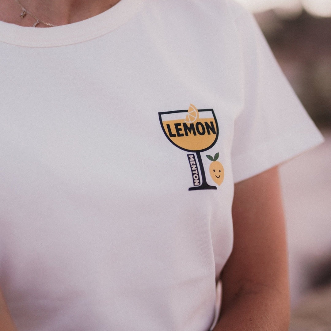 Image of T-Shirt Lemon Menton - Fabriqué en Provence - Sudist