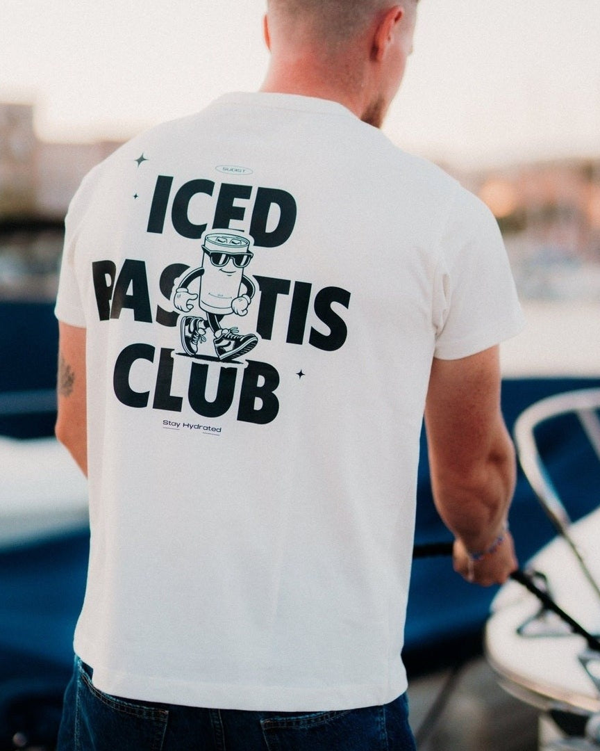 T-Shirt Iced Pastis Club Fabriqué en Provence - Sudist