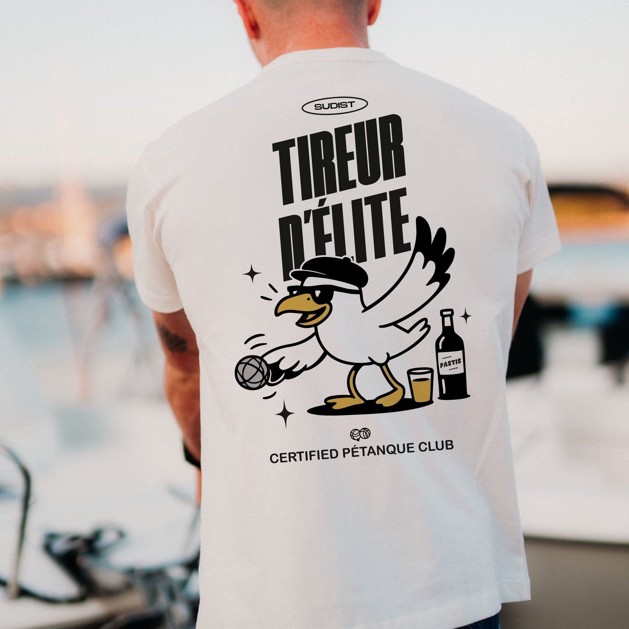 Image of T-Shirt Tireur d'élite - Fabriqué en Provence - Sudist