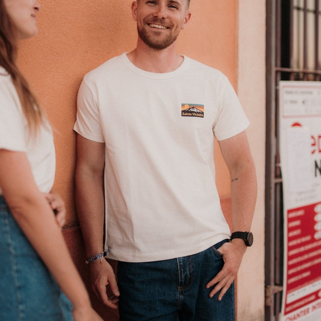 Image of T-Shirt skyline Sainte Victoire - Fabriqué en Provence - Sudist