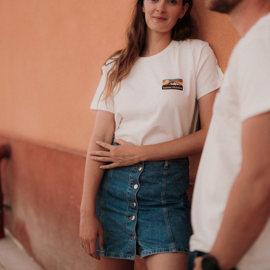 Image of T-Shirt skyline Sainte Victoire - Fabriqué en Provence - Sudist