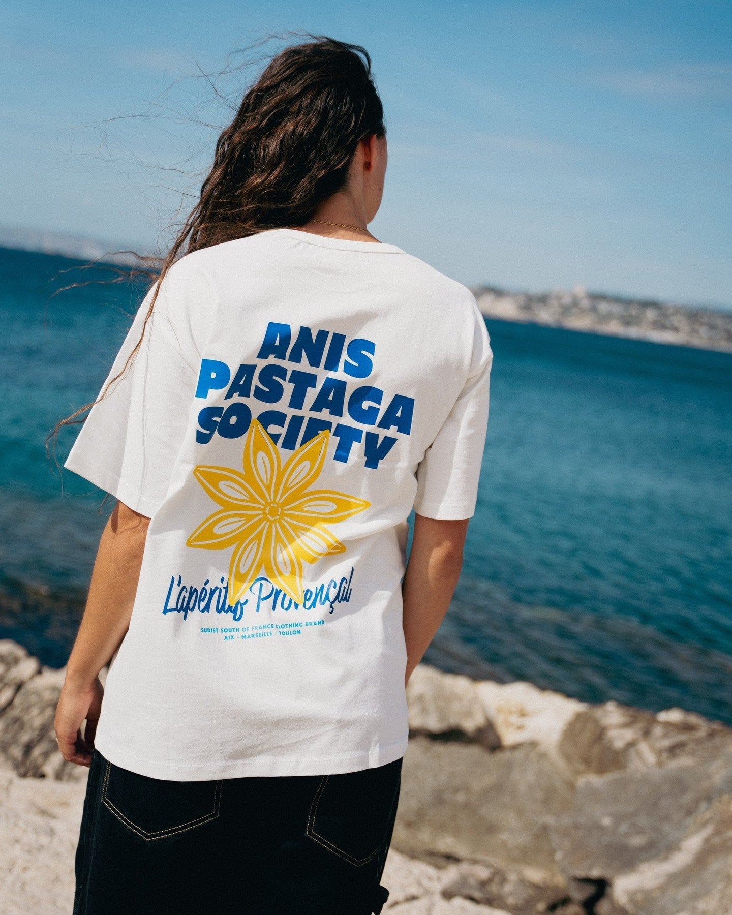 Image of T-Shirt Anis Pastaga Society Fabriqué en Provence - Sudist