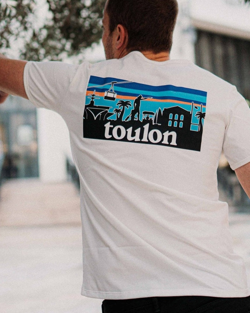 T-Shirt Skyline Toulon Fabriqué en Provence - Sudist