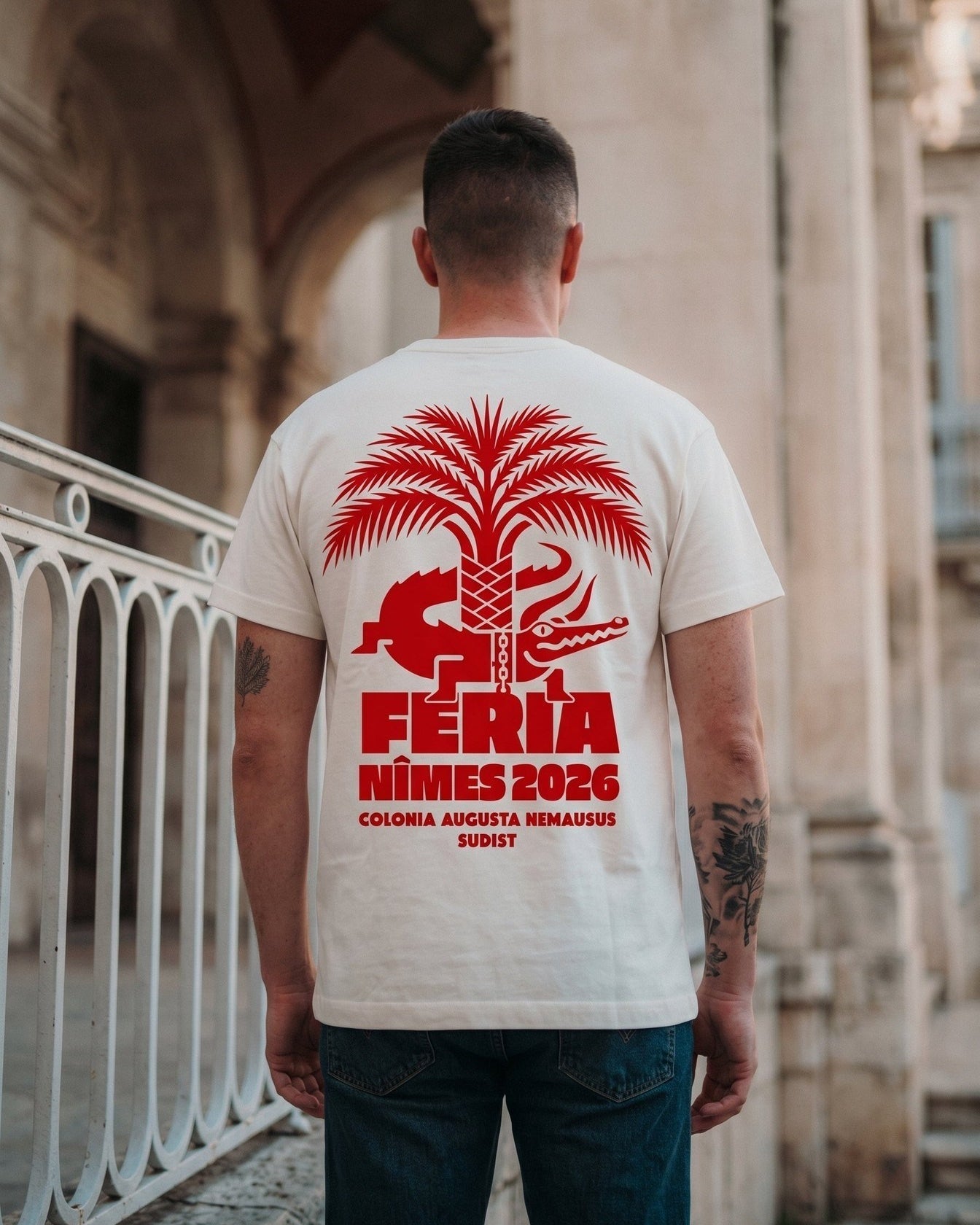 T-Shirt Feria de Nîmes 2026 Fabriqué en Provence - Sudist